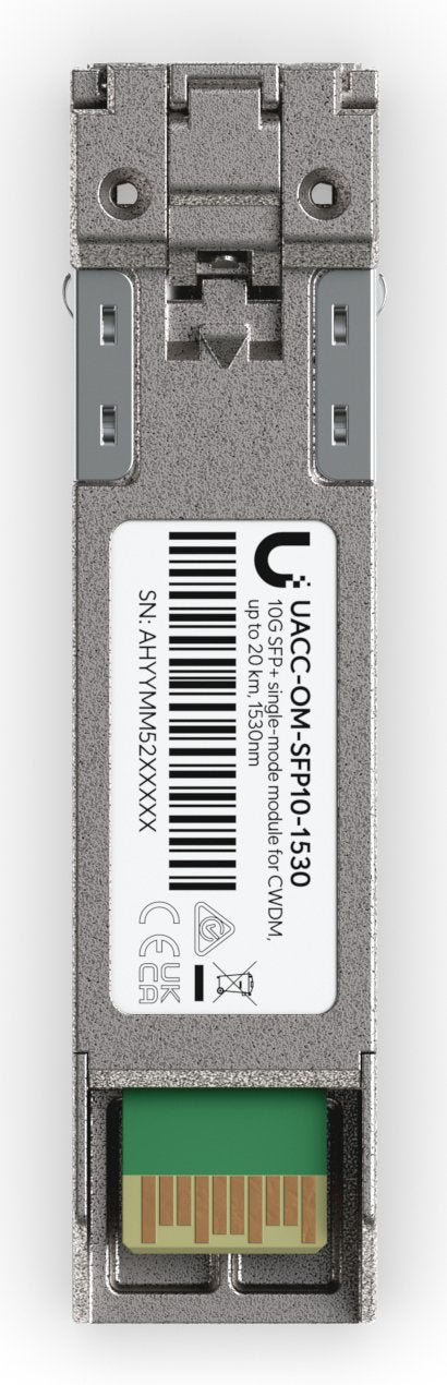 EAN 0810084694770 - Ubiquiti UACC-OM-SFP10-1530 red modulo transceptor Fibra óptica 11300 Mbit/s SFP+ 1530 nm imagen 4
