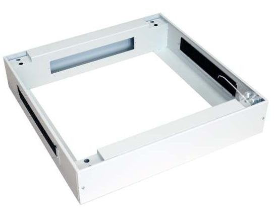 Allnet 19\"Schrank, Zbh. Sockel, B800/T1200mm, Lichtgris, Para Snb-Serie