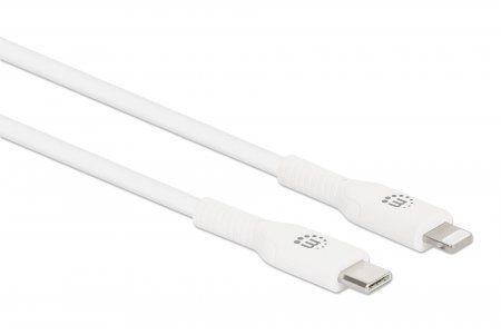 EAN 0766623394529 - Manhattan 394529 cable de teléfono móvil Blanco 2 m USB C Lightning imagen 2
