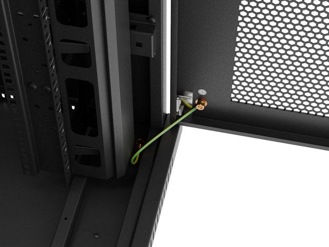 EAN 5901969446838 - Lanberg FF01-8837-23BL armario rack 37U Rack o bastidor independiente Negro imagen 9