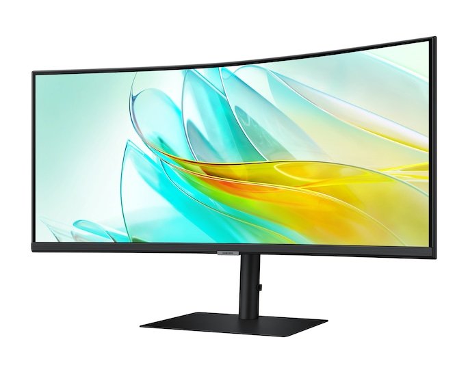 86,4 Cm (34") 3440 X 1440 Pixel Samsung Ls34c652ueuxxe 21:9 Dual Qhd 5 Ms 100 Hz Hdr Displayport Hdmi Usb-Hub Pivot Height Vesa Speaker