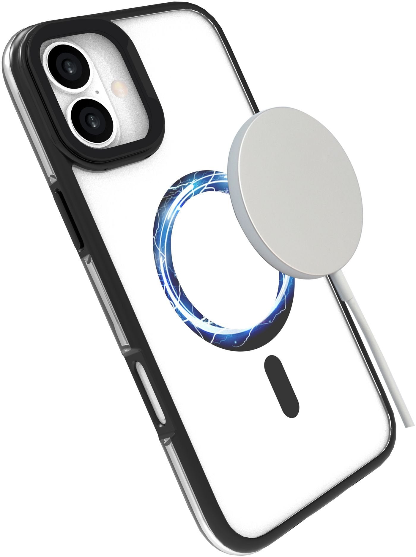 EAN 5715063424766 - eSTUFF ES67141101 funda para teléfono móvil 17 cm (6.7") Transparente, Negro imagen 3
