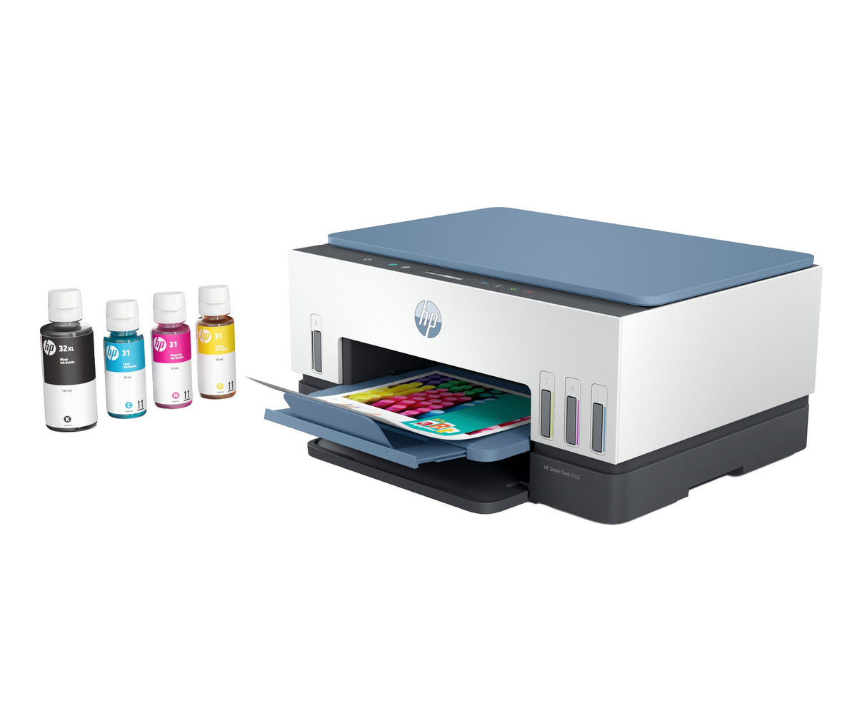 Impresora Multifunción Tinta Hp Smart Tank 6006 Wi Fi Direct Usb Impresión A Doble Cara