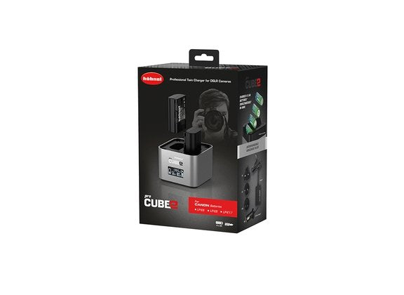 Hähnel Doppelcargador Pro Cube 2 - Canon Con Lcd-Display Retail