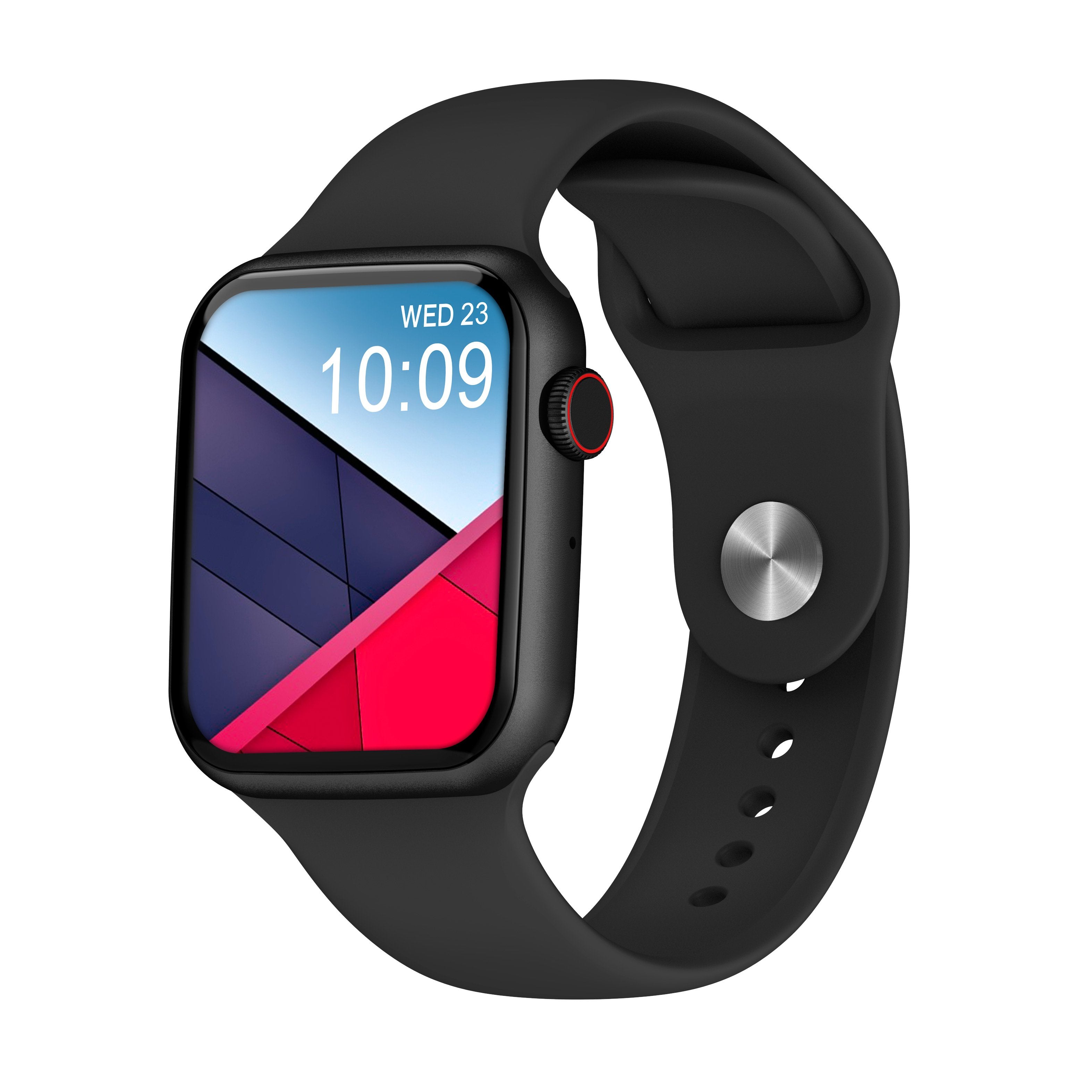 Smartwatch Dcu Colorful 2 Negro+Azul Marino 1.91