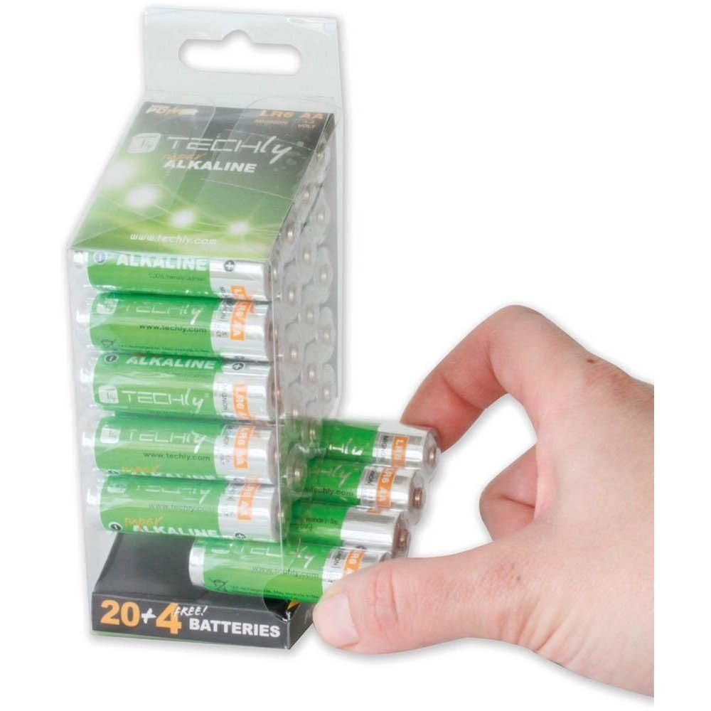 EAN 8057685306998 - Techly LR06 AA 1.5V Batería de un solo uso Alcalino imagen 2