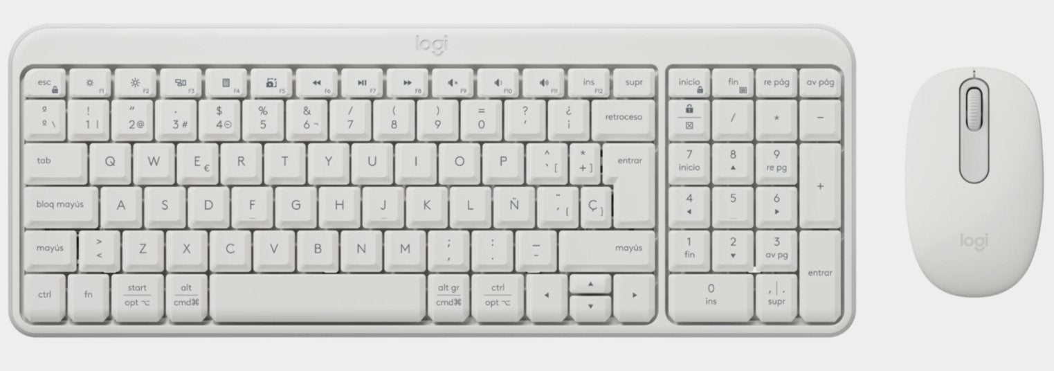 EAN 5099206130821 - Logitech MK250 Compact Bluetooth Wireless Combo teclado Ratón incluido Universal RF Wireless + Bluetooth imagen 1