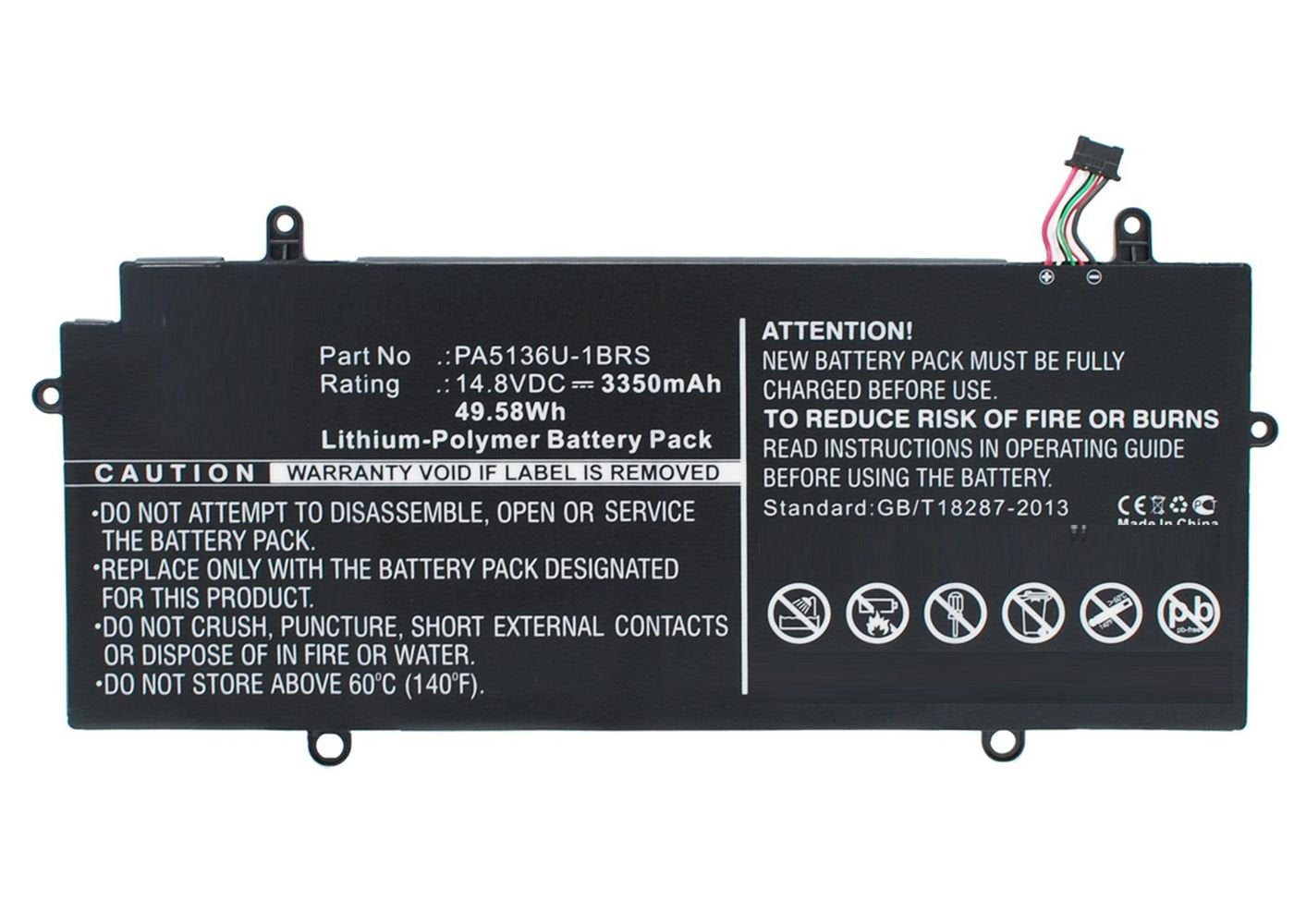 EAN 5706998641854 - CoreParts MBXTO-BA0025 refacción para laptop Batería imagen 1