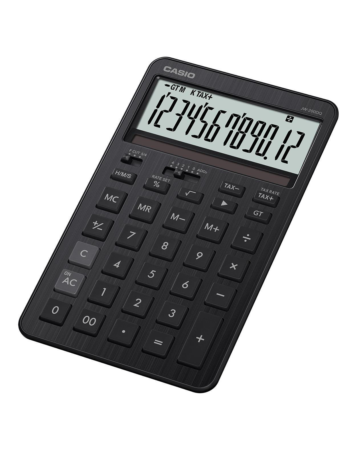 Casio Jw-200dq Calculadora Escritorio Calculadora Básica Negro