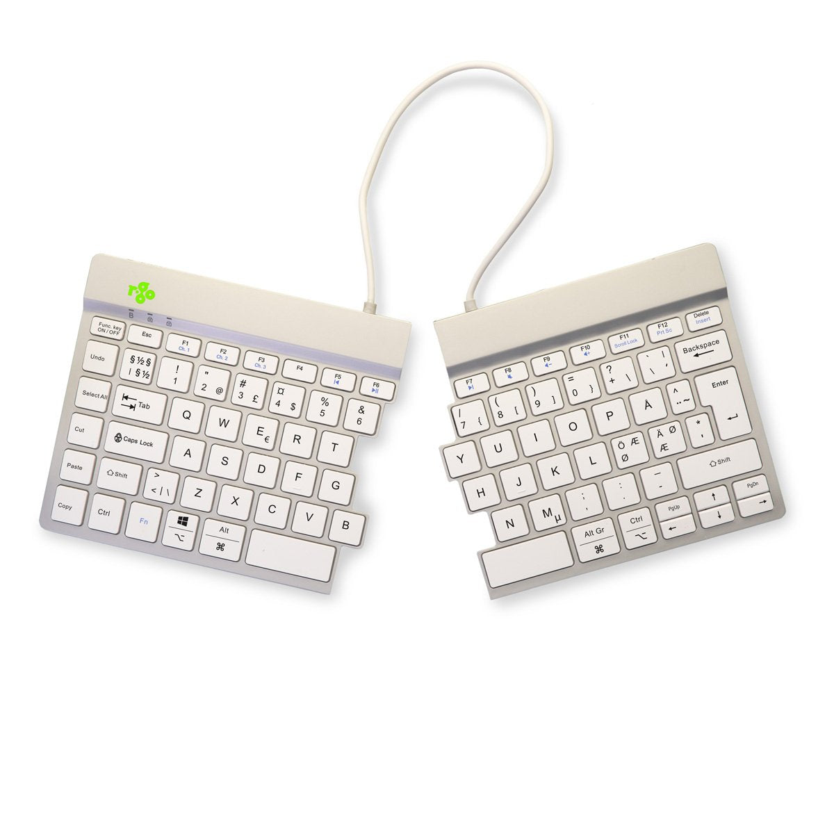 EAN 8719274492146 - R-Go Tools RGOSBNDWLWH teclado Oficina Nórdico imagen 4