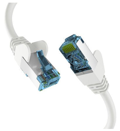 Efb Rj45 Cable De Red Con Cat7 Rohcable Blanco 20m