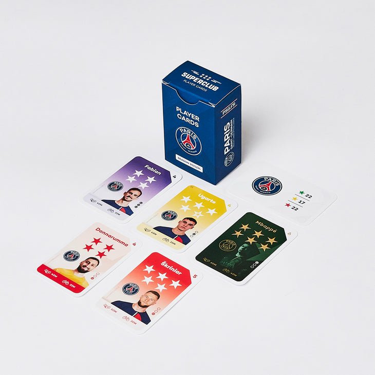 Juego De Mesa Superclub Psg Player Cards 2023 24 Ingles