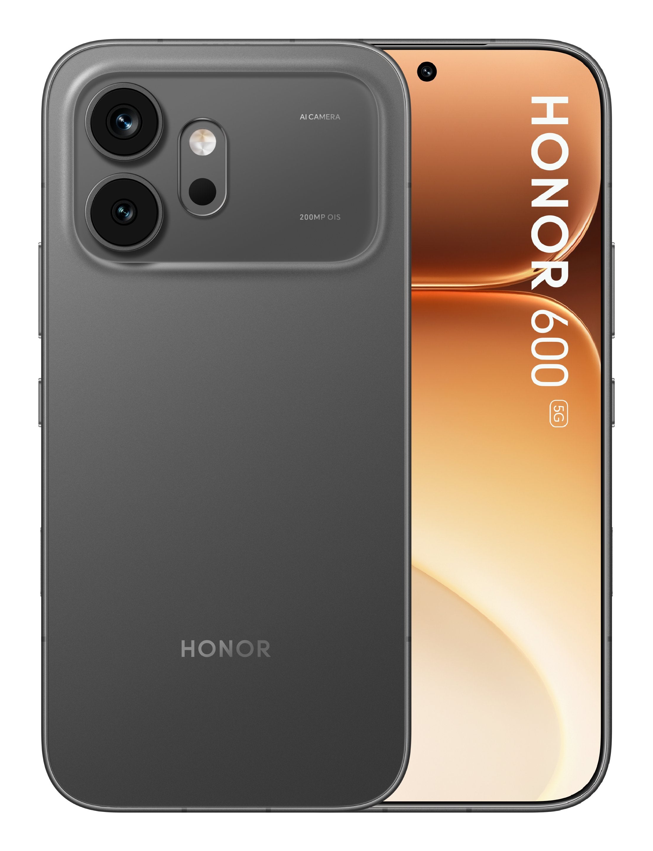 Honor 600 8+256gb 6.57" 5g Velvet Black Ds + Watch 2i Ita