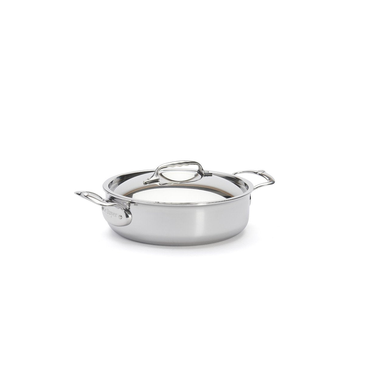 De Buyer Affinity Saucepot Low With Lid 20 Cm