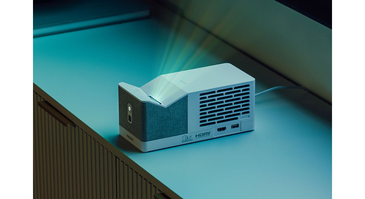 EAN 7640186960311 - Philips Screeneo UL5 Smart Proyector de alcance ultracorto 550 lúmenes ANSI DLP 1080p (1920x1080) Gris, B imagen 4