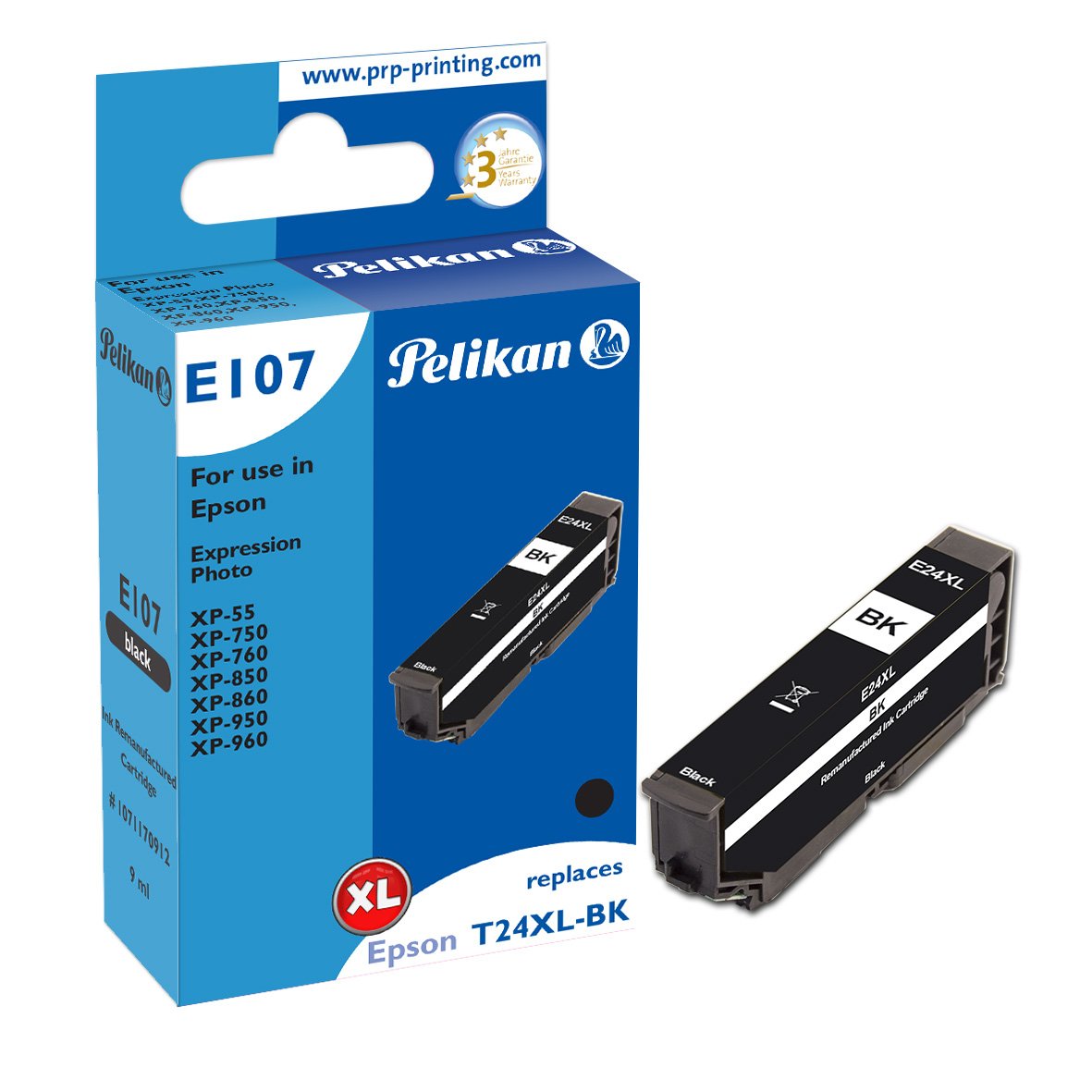 Pelikan Tinte Für Epson T243140 Schwarz 24xl