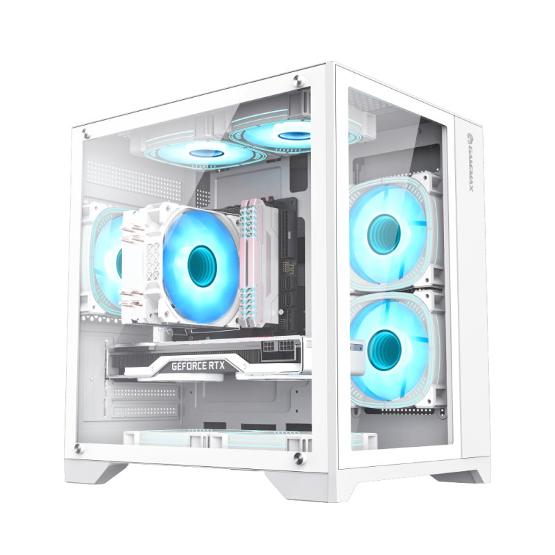 Caja Pc Gamemax Case Infinity Mini Wh M-Atx