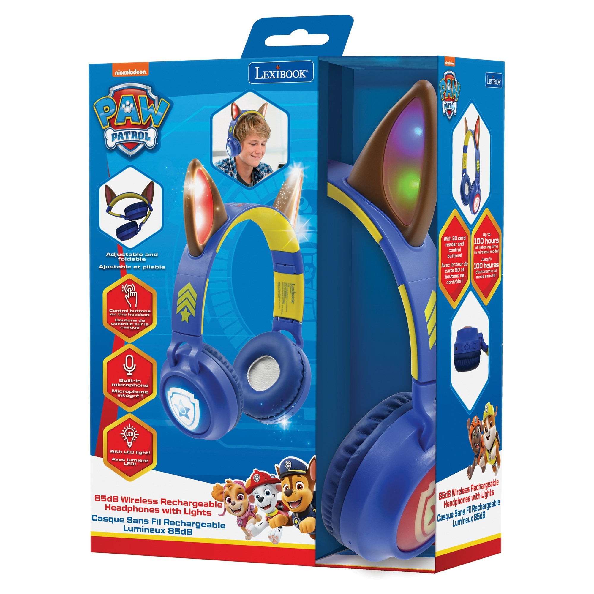 EAN 3380743100968 - Lexibook Paw Patrol HPBT015PA auricular y casco Auriculares Inalámbrico y alámbrico Diadema, Dentro de oí imagen 8