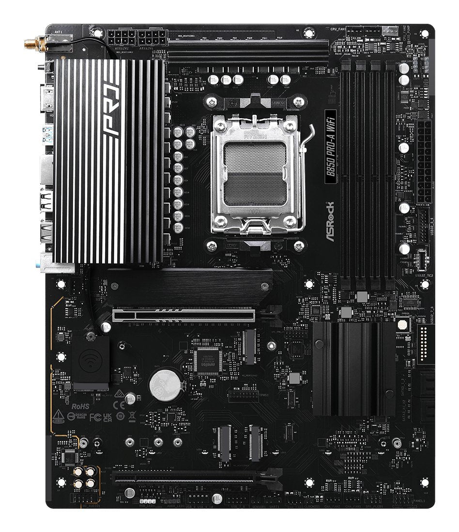 EAN 4711581490192 - Asrock B850 Pro-A WiFi AMD B850 Zócalo AM5 ATX imagen 3
