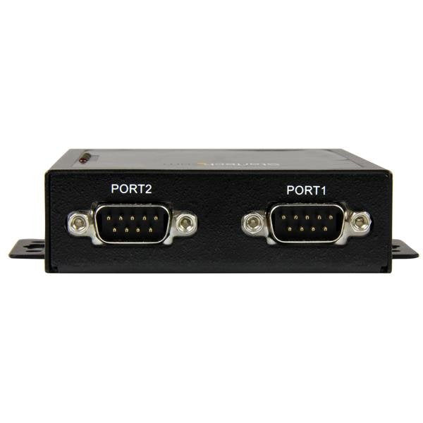 Startech.Com Servidor De Dispositivos Serie A Ip De 2 Puertos Rs232 - De Metal