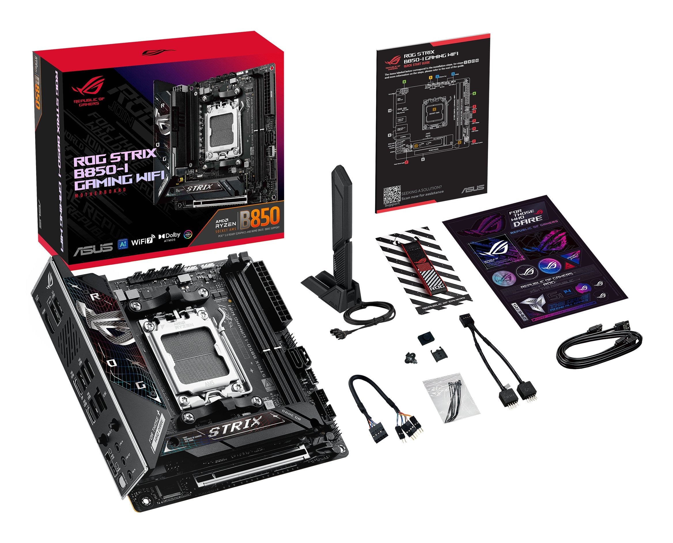 EAN 4711387823620 - ASUS ROG STRIX B850-I GAMING WIFI AMD B850 Zócalo AM5 mini ITX imagen 11