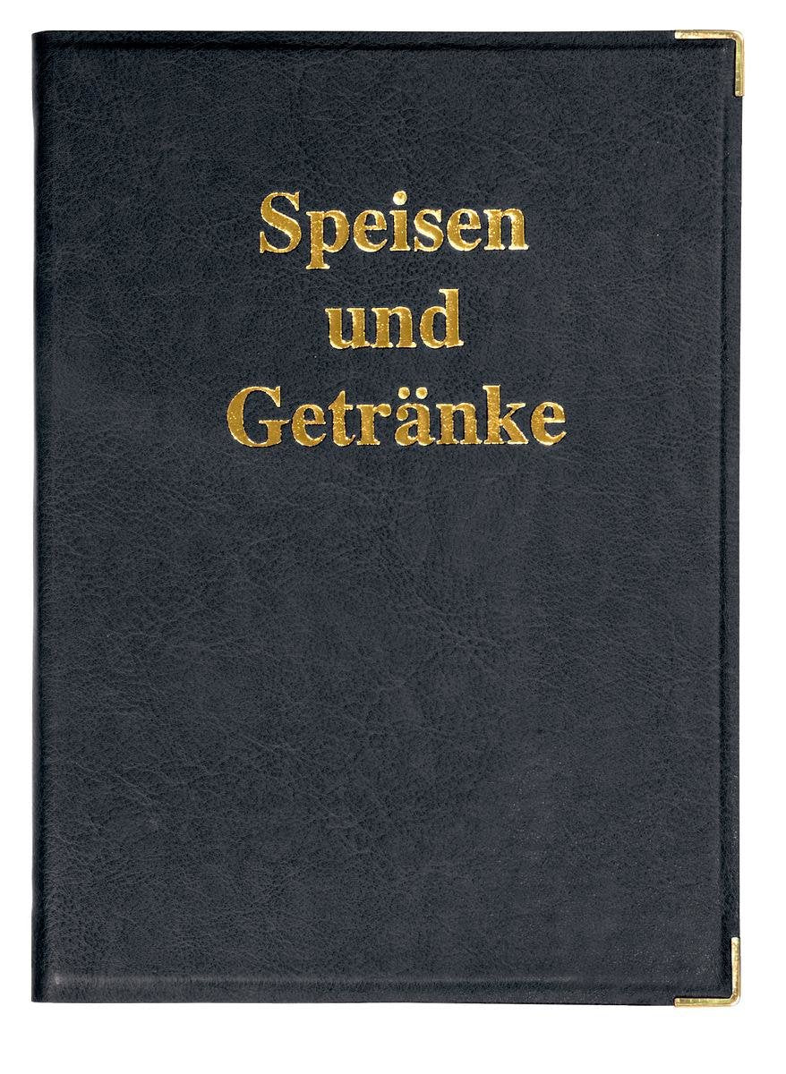Sigel Speisekarten-Carpeta Sm100 Negro 1 Ud.