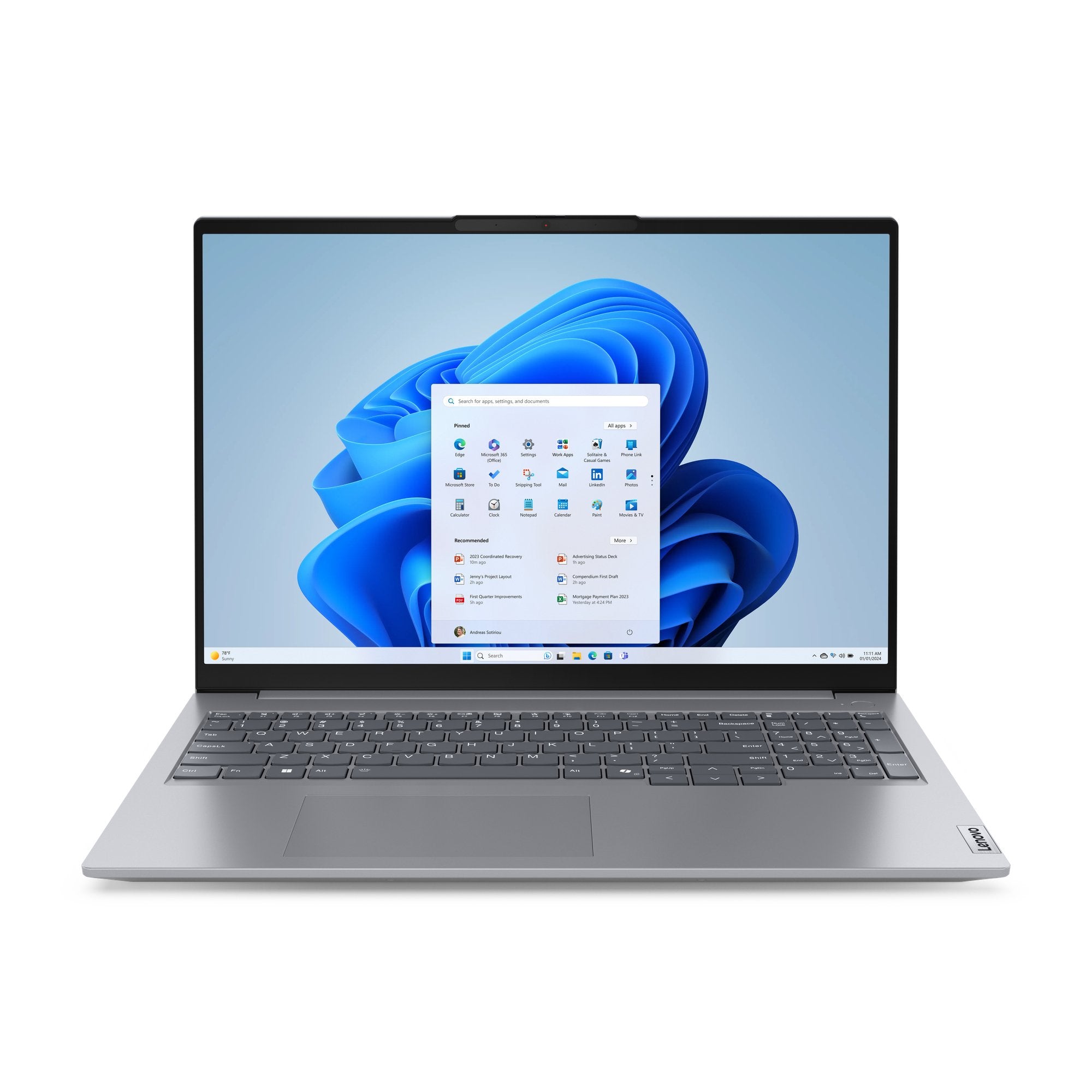 EAN 0198158583695 - Lenovo ThinkBook 16 G7 ARP AMD Ryzen™ 7 7735HS Portátil 40,6 cm (16") WUXGA 32 GB DDR5-SDRAM 1 TB SSD Wi- imagen 1