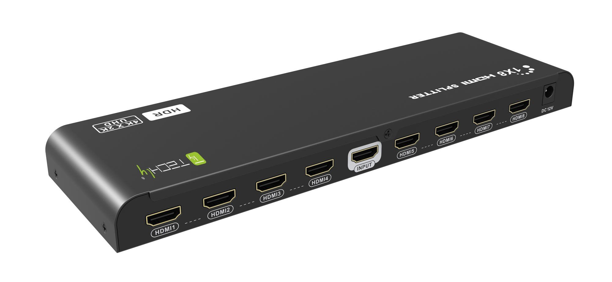 Techly Idata Hdmi2-4k8hdr Divisor Hdmi 2.0 4k@60hz 1x8 Activo Hdr Edid