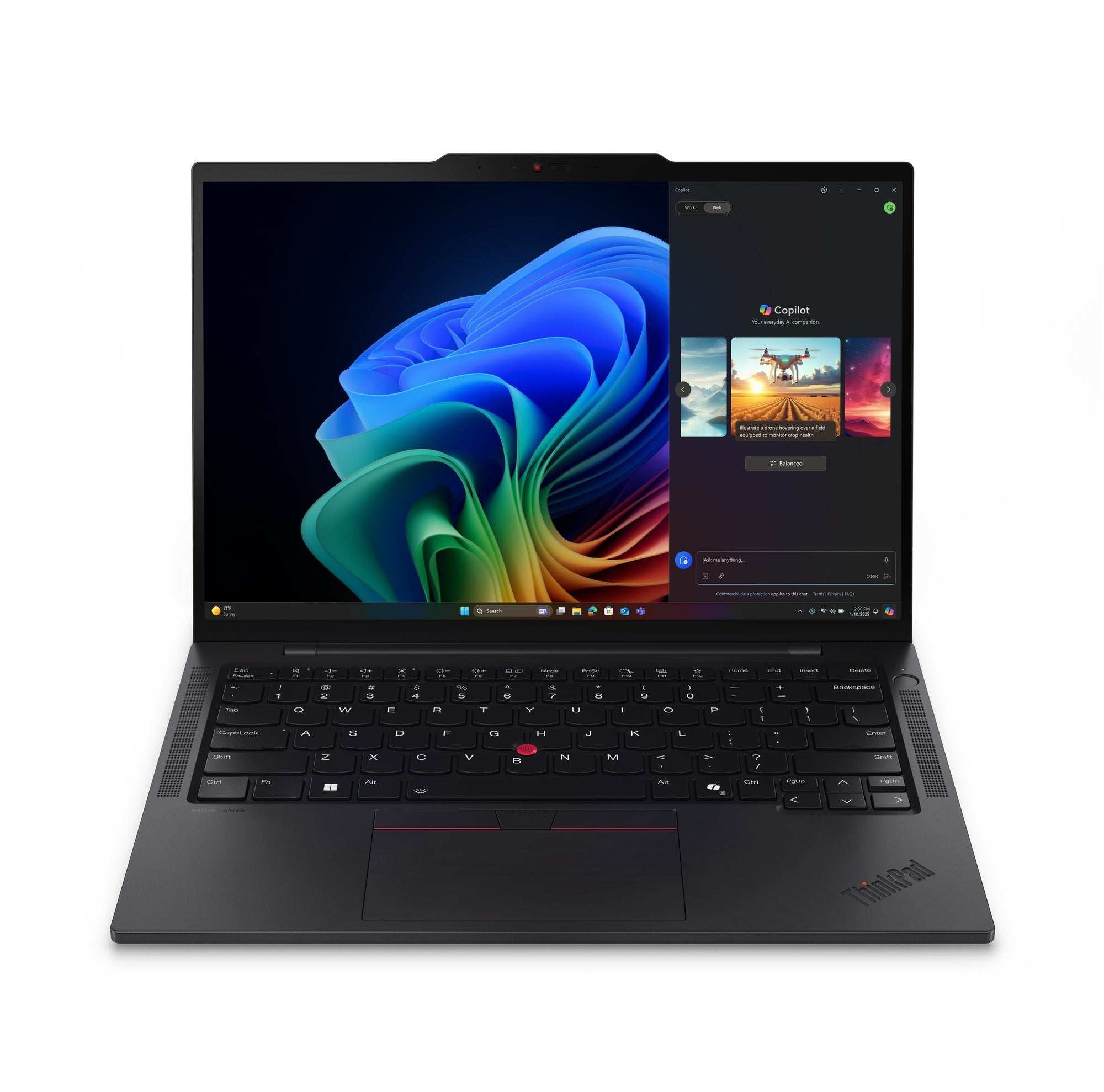 Portátil T14s G6 Lnl 14 Wuxga 400n Low Power Srgb Core Ultra 7 258v 32gb 1tb Ssd Integrated W11p 5g Lte 3yr Depot+1yr Premier Support+Co2 Offset