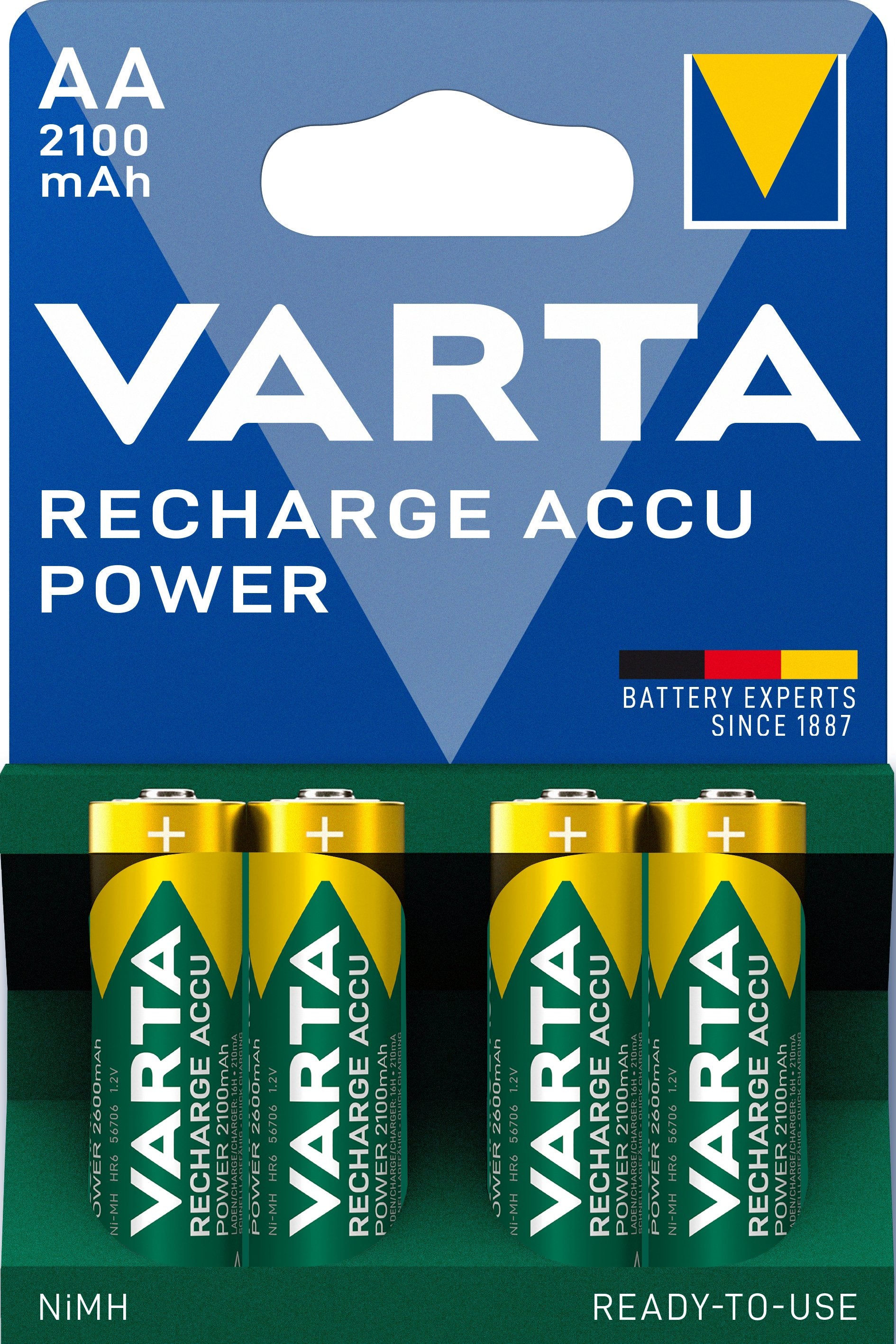 EAN 4008496550692 - Varta 56706 Batería recargable AA Níquel-metal hidruro (NiMH) imagen 2