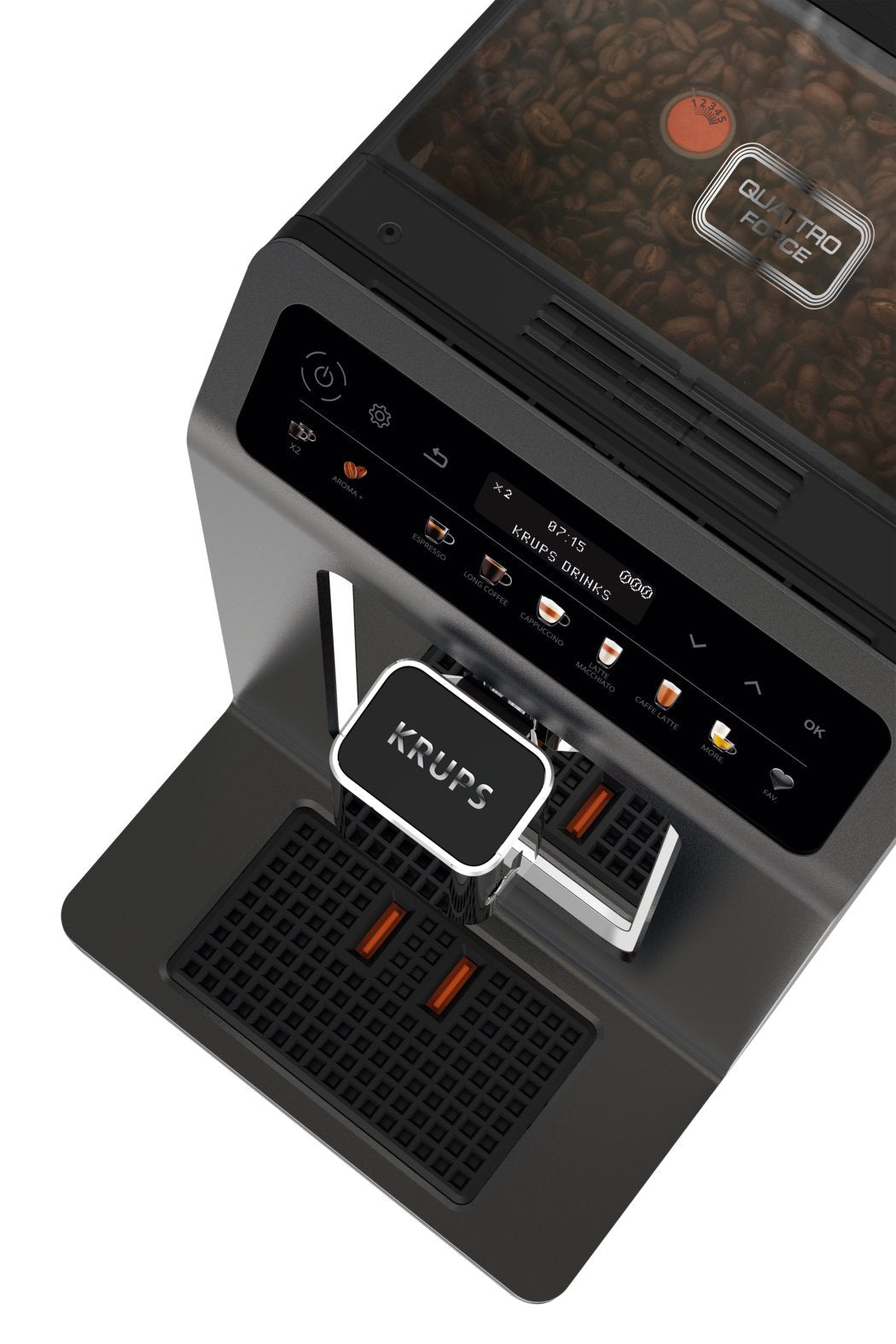 Krups Evidence Ea895n10 Cafetera Eléctrica Totalmente Automática Máquina Espresso 2,3 L