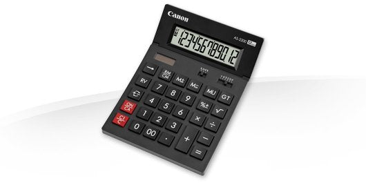 EAN 4960999673646 - Canon AS-2200 calculadora Escritorio Pantalla de calculadora Negro imagen 1