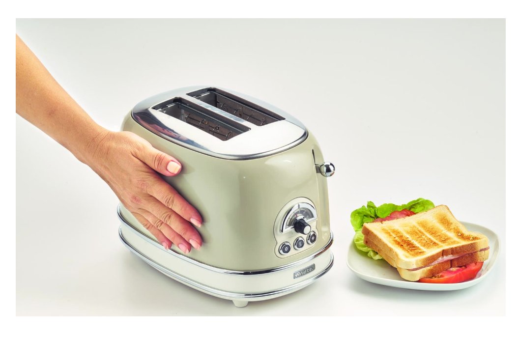 Tostador Ariete Vintage 155 13 810w Beige