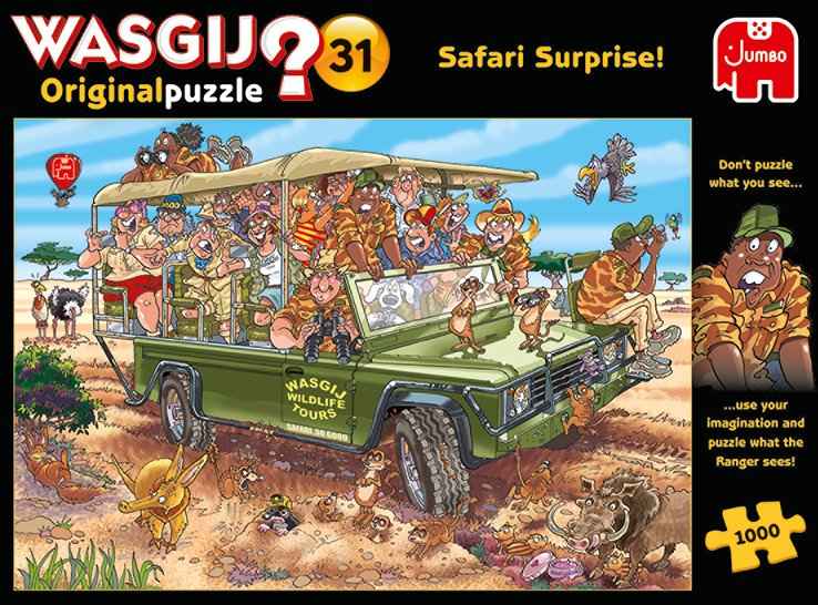 EAN 8710126191644 - Wasgij Original 31 1000 pcs Puzzle rompecabezas 1000 pieza(s) Cómics imagen 5