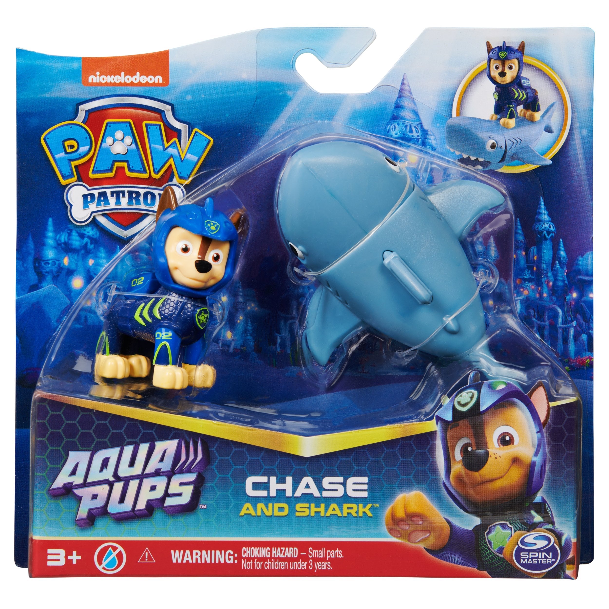 EAN 0778988446768 - PAW Patrol PAW VHC Hero Pups Aqua Chase GML imagen 1