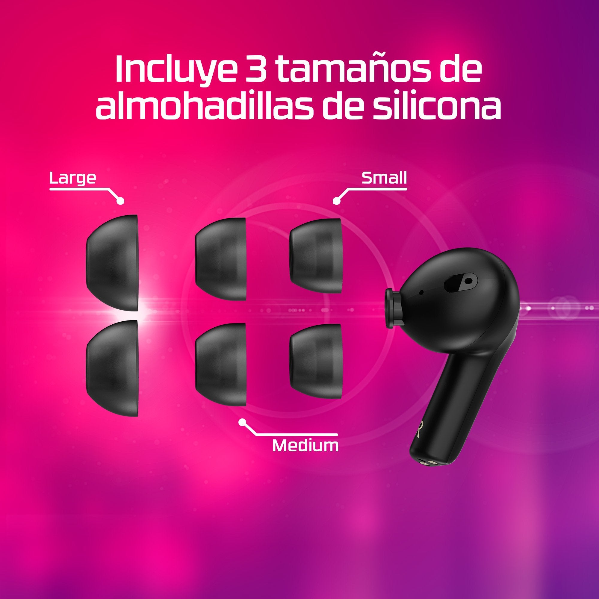 EAN 0197192096307 - HyperX Cloud MIX Buds 2 Gaming Earbuds with Noise Cancellation Inalámbrico Dentro de oído Llamadas/Música imagen 3