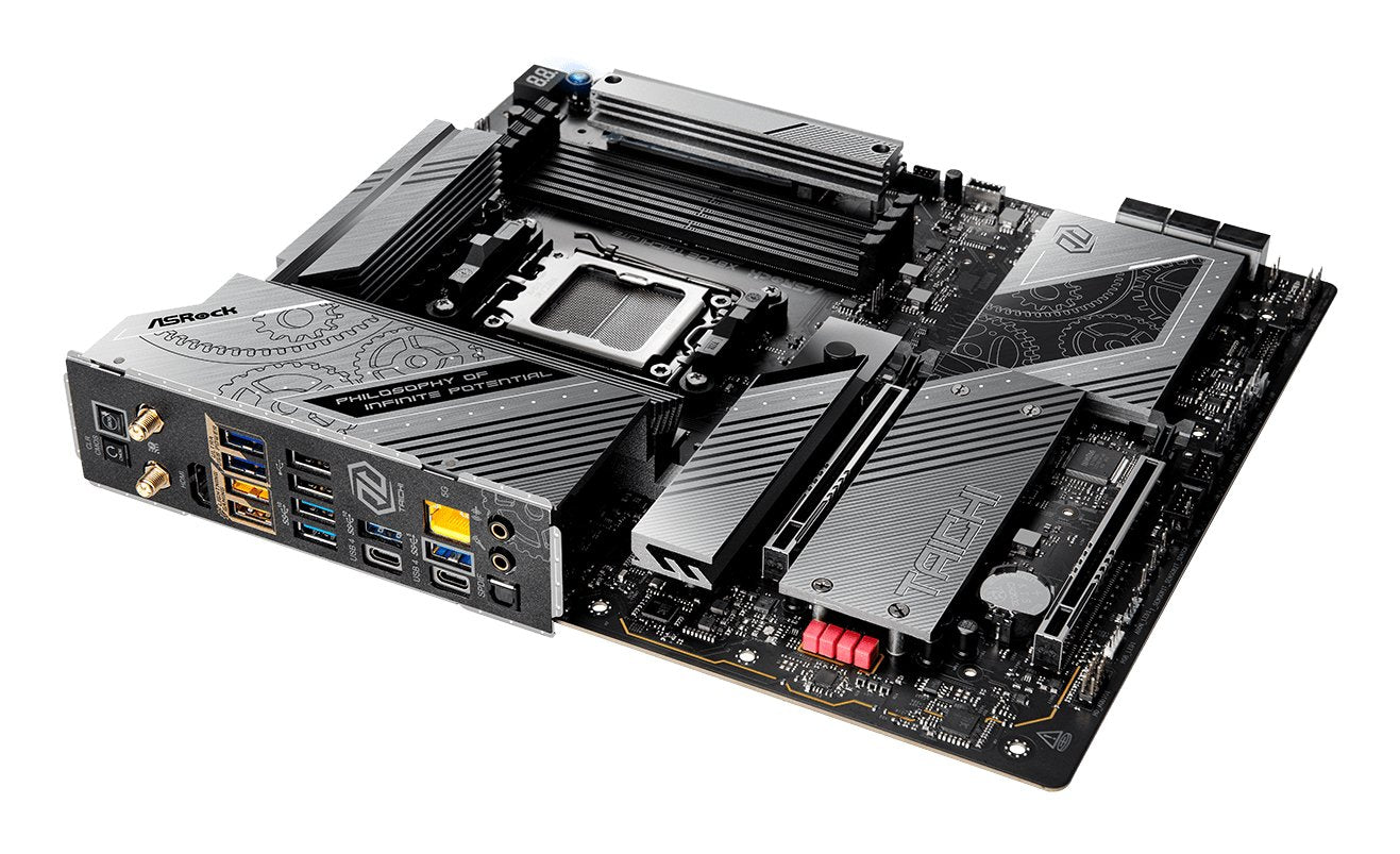 EAN 4710483947445 - Asrock 90-MXBPA0-A0UAYZ placa base AMD X870 Zócalo AM5 ATX extendida imagen 7