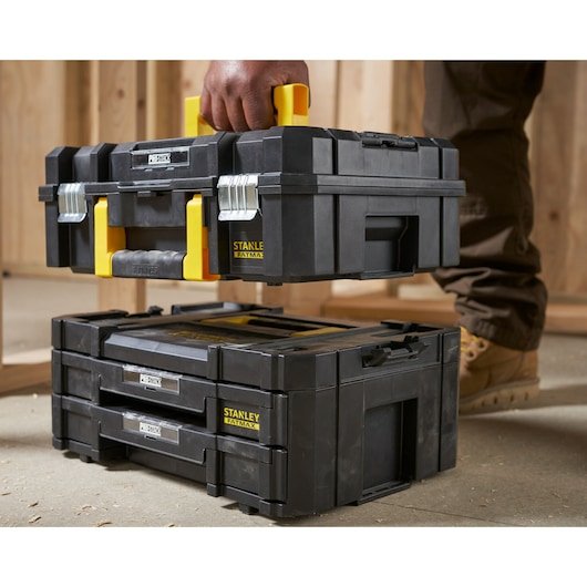 EAN 3253561719813 - Stanley FATMAX FMST1-71981 pieza pequeña y caja de herramientas Plástico Negro, Amarillo imagen 6