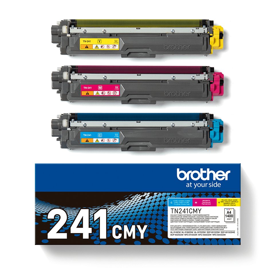 Toner Brother Tn-241cmy Pack 3 Colores Tn241cmy