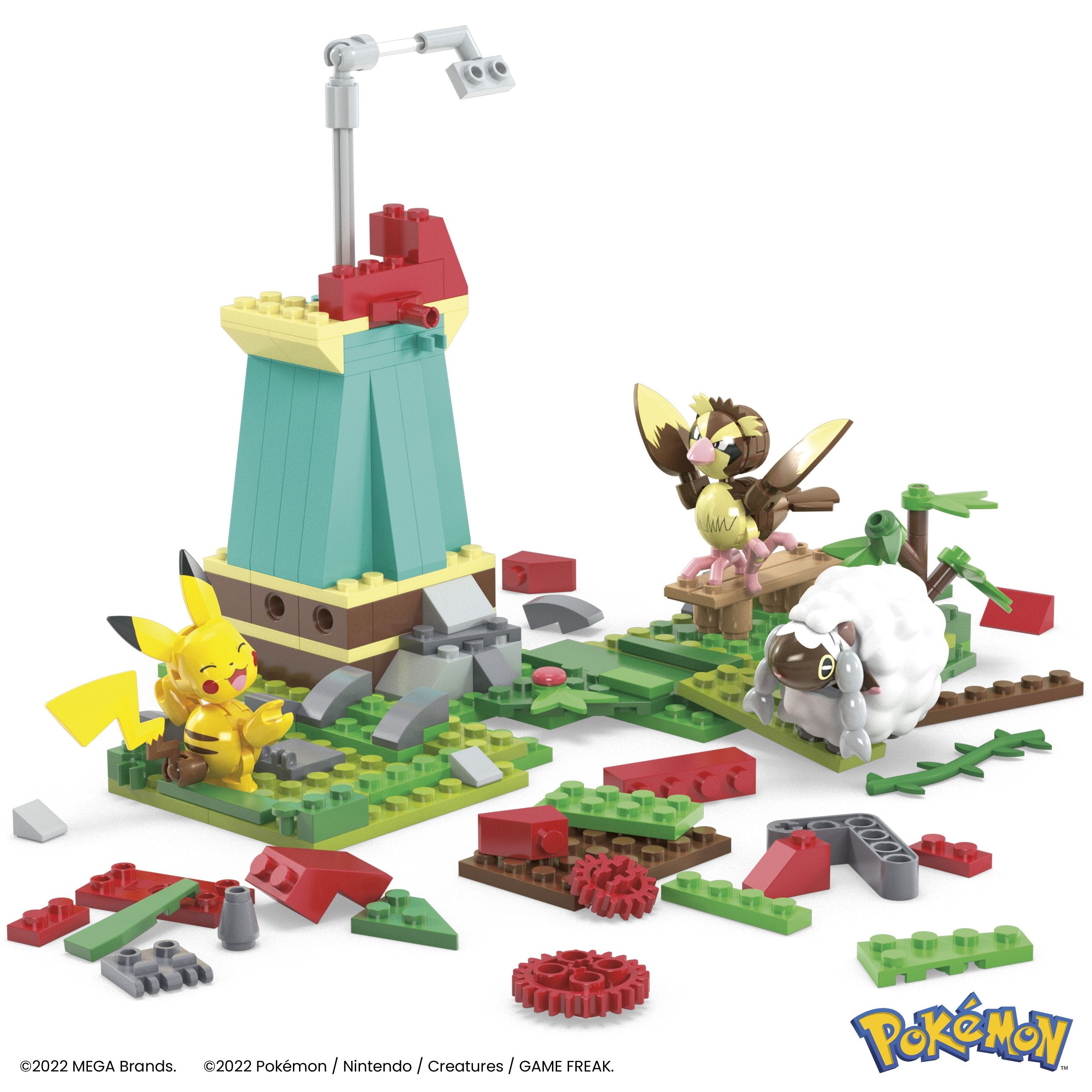 Mega Construx Pokémon Granja De Molino De Viento Hkt21