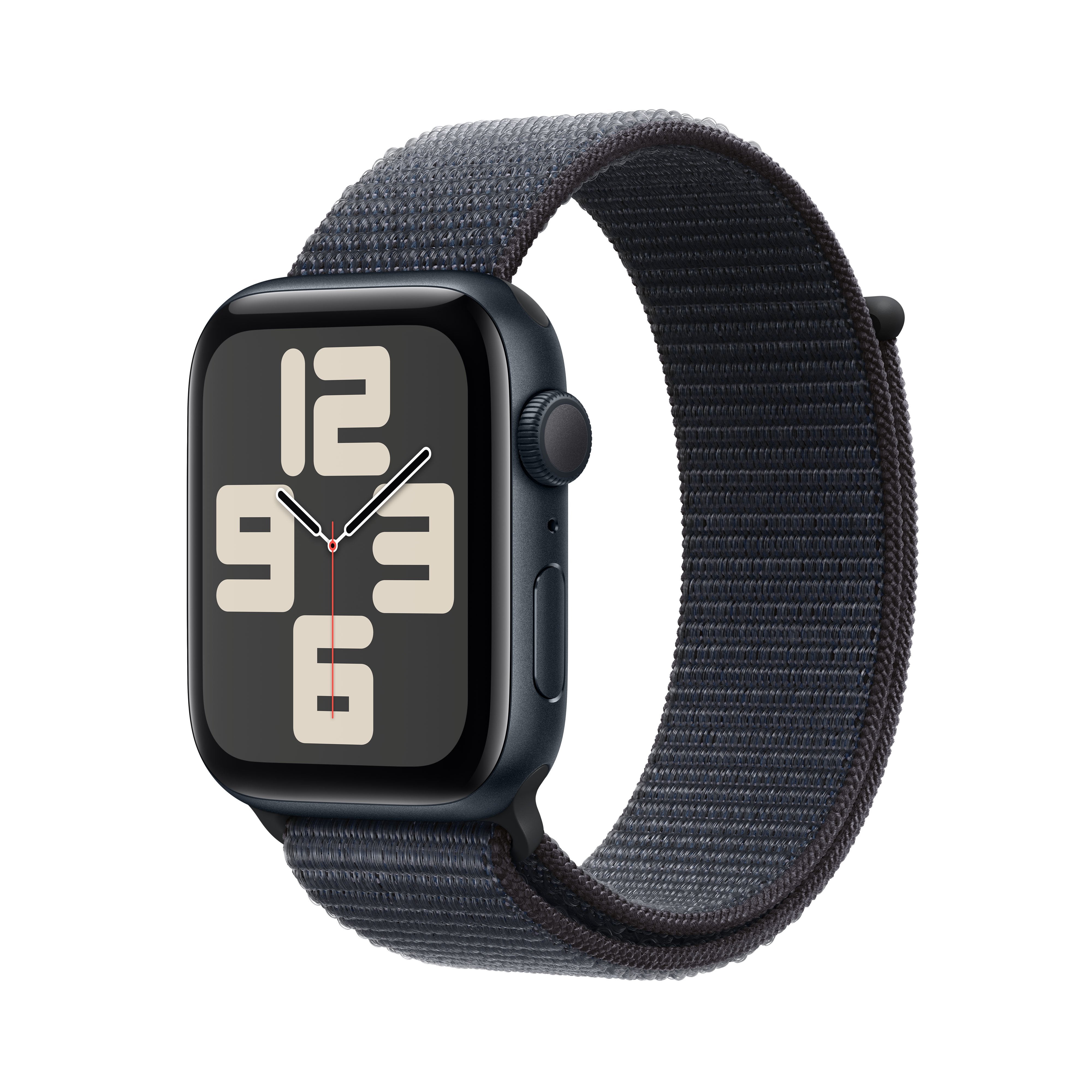 Apple Watch Se2 (2024) Gps 44mm Midnight Alu Case, Ink Sport Loop Eu Mxep3