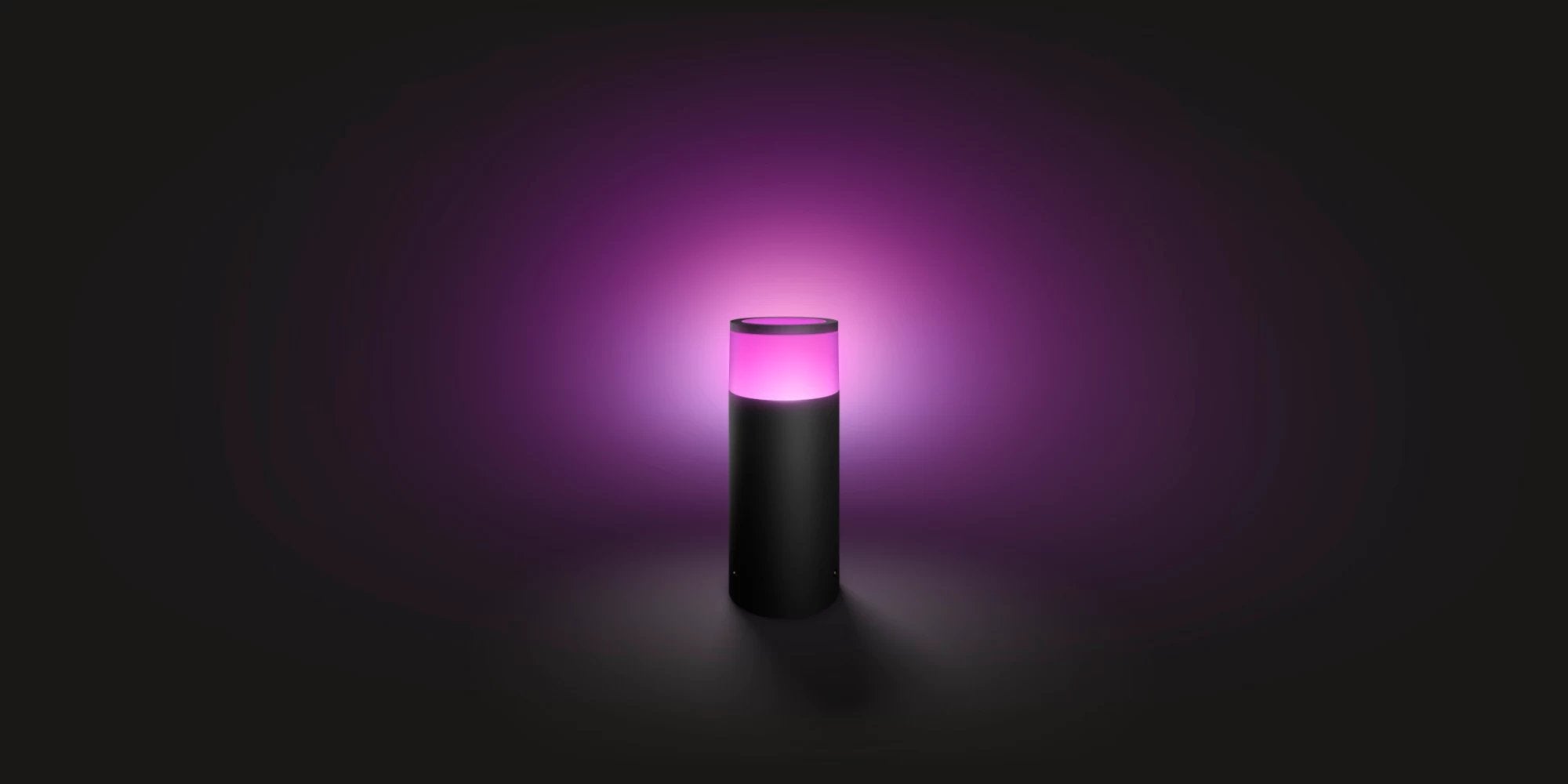 Philips Hue White And Color Ambiance Pedestal Light Led 8 W (Equivalente 49 W)16 Millones De Colores2000-6500 Knegro, Cromo Mate