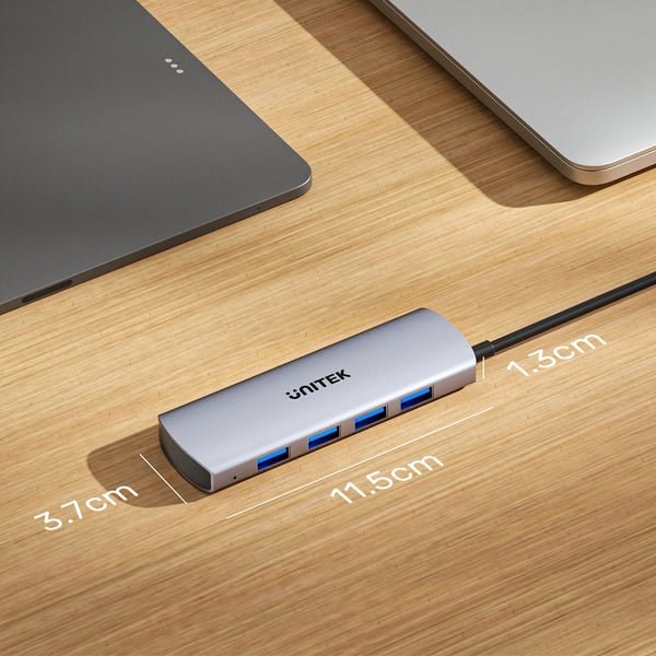 Unitek 4w1 Usb-C 10 Gbps 4x Usb-A