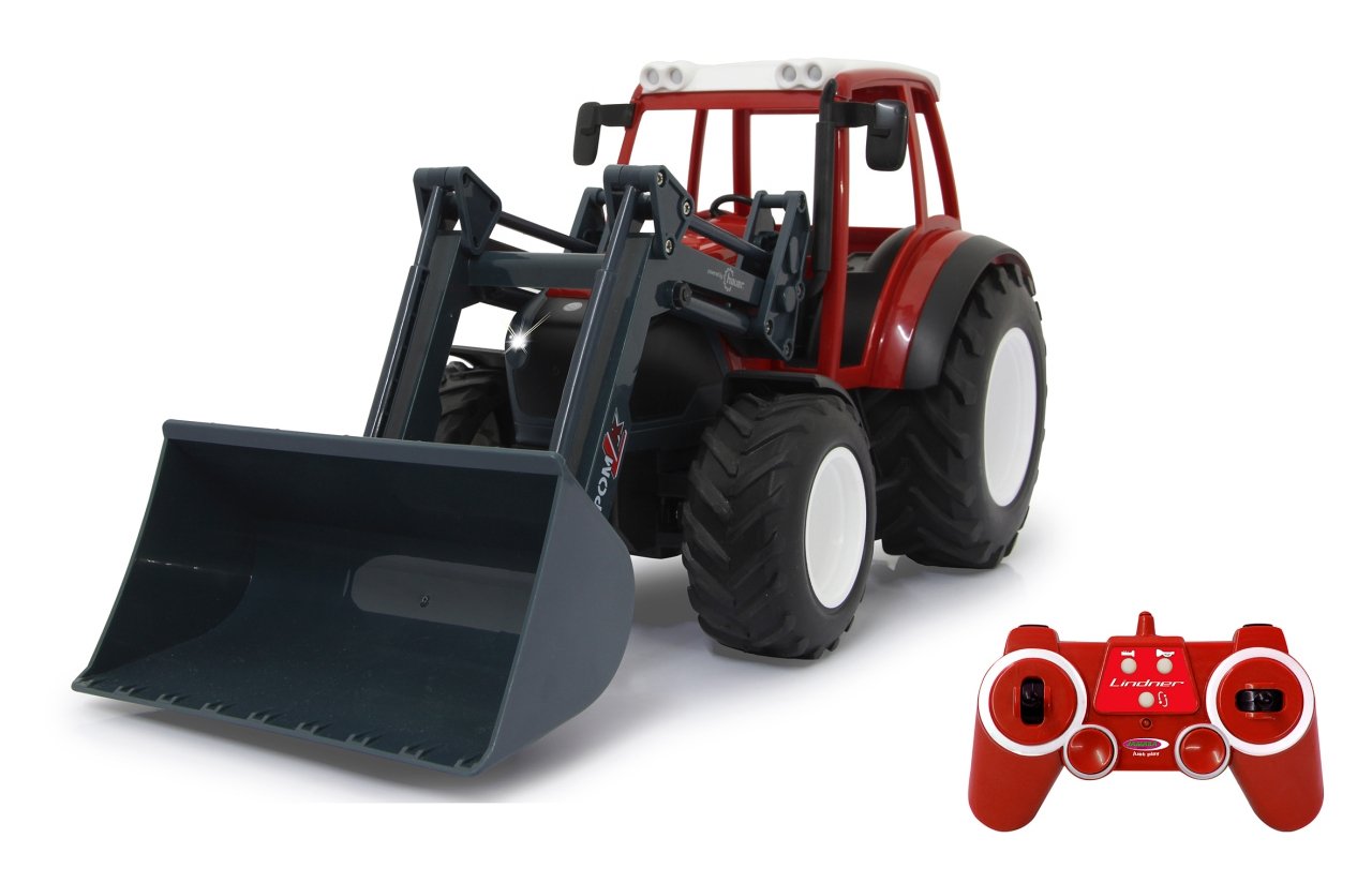 EAN 4042774434274 - Jamara Lindner Geotrac with front-loader modelo controlado por radio Pala delantera Motor eléctrico 1:16 imagen 2