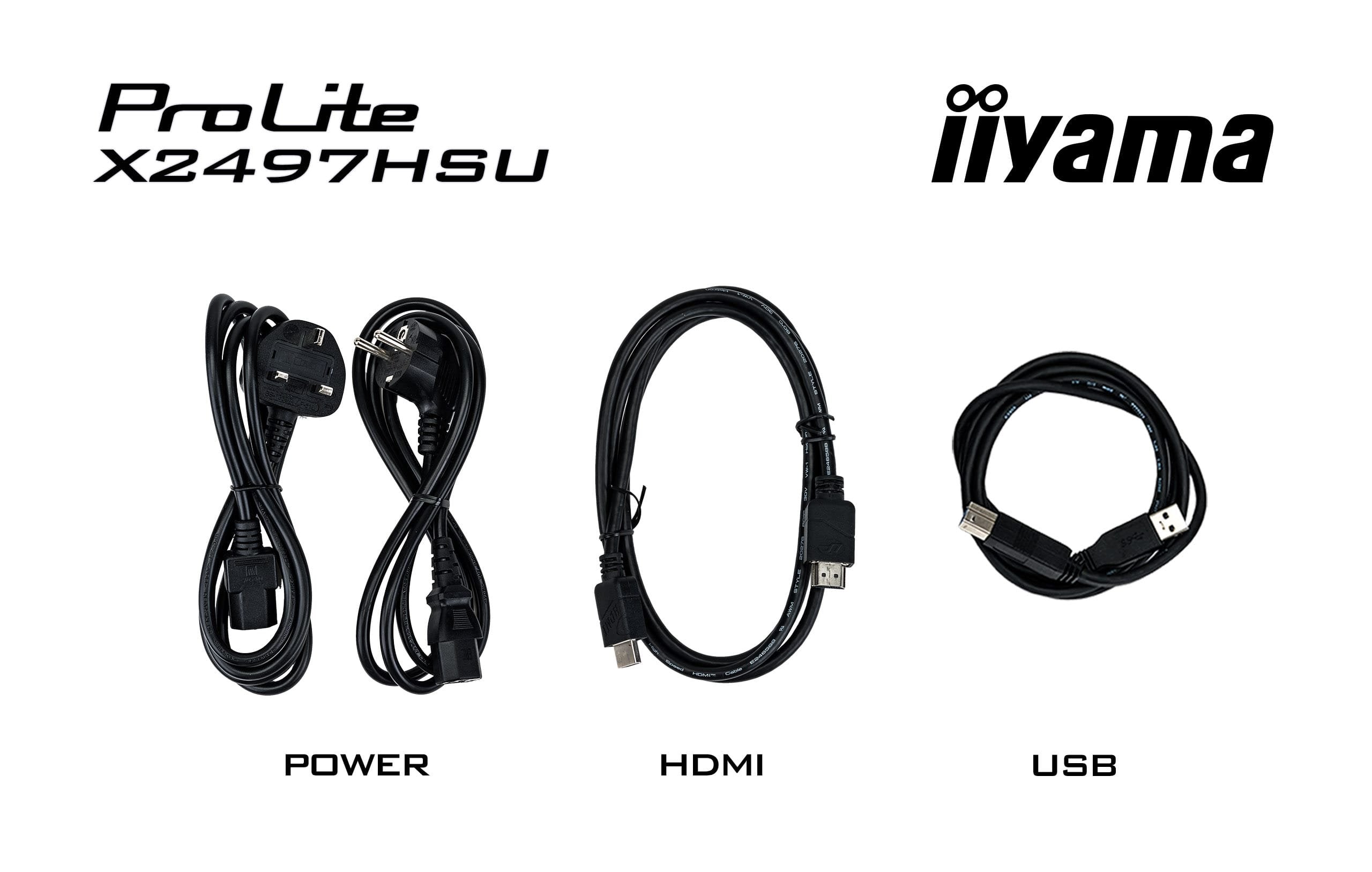 EAN 4948570125814 - iiyama ProLite X2497HSU-B1 pantalla para PC 60,5 cm (23.8") 1920 x 1080 Pixeles Full HD LED Negro imagen 15