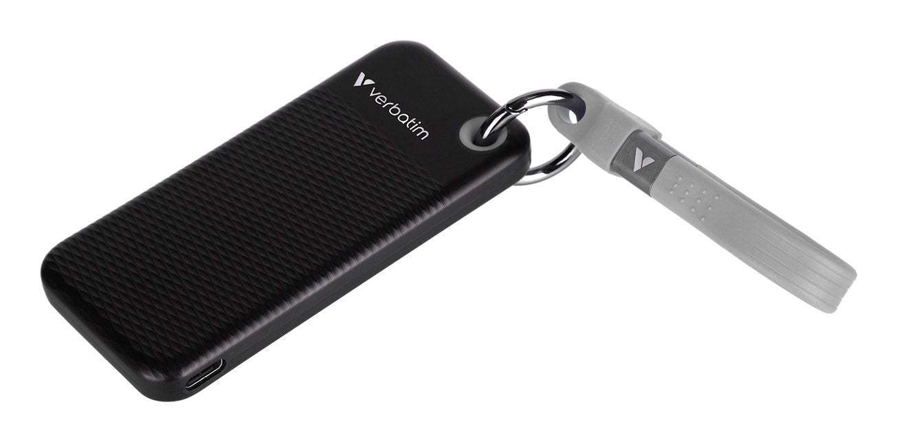 Disco Ssd Externo Verbatim Pocket - 256go (Negro/Gris)