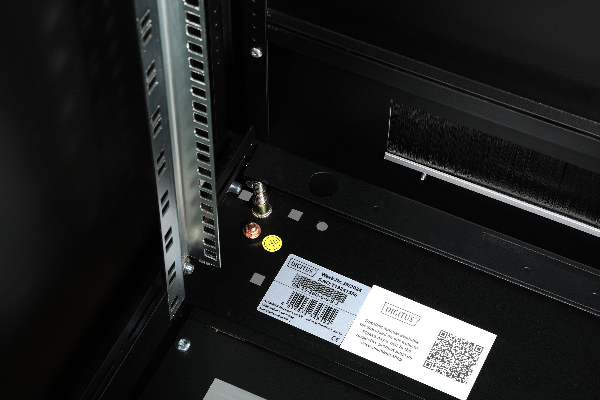 EAN 4016032343592 - Digitus DN-19 26U-6/6-B-1 armario rack Rack o bastidor independiente Negro imagen 5