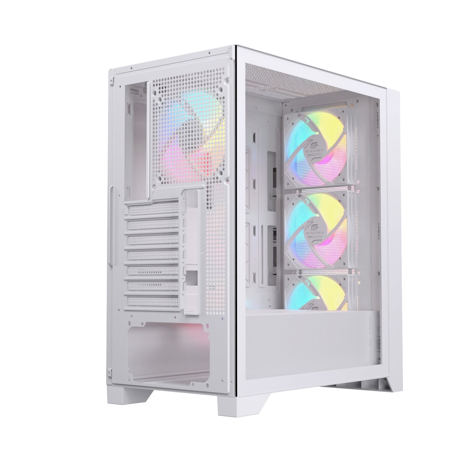 EAN 6977277360165 - Einarex EXCS-PL-600R-W carcasa de ordenador Midi Tower Blanco imagen 8