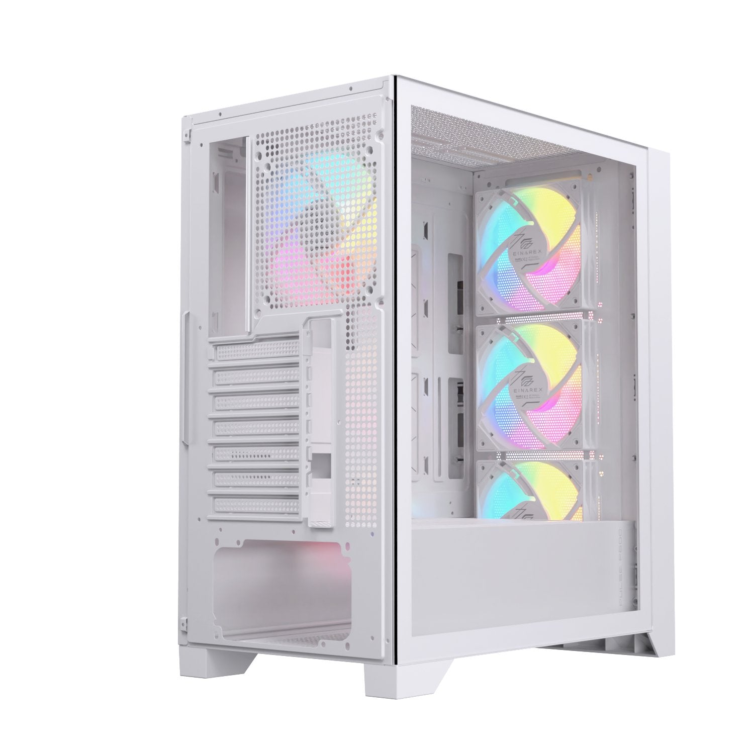 EAN 6977277360165 - Einarex EXCS-PL-600R-W carcasa de ordenador Midi Tower Blanco imagen 8