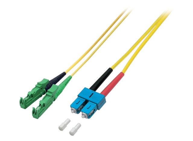 Efb R&M Duplex Cable De Red E2000 Apc-Sc Os2 30m 3mm Gelb G657a1 Grade C
